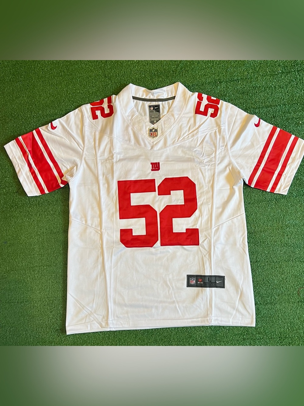 New York Giants Arvell Reese White Jersey 
Adult Large